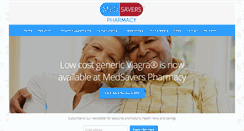 Desktop Screenshot of medsaverspharmacy.com