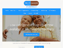 Tablet Screenshot of medsaverspharmacy.com